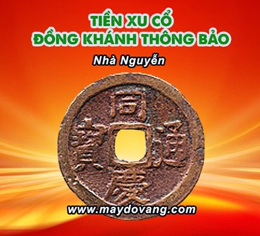 ĐỒNG KHÁNH THÔNG BẢO - TIỀN XU CỔ NHÀ NGUYỄN