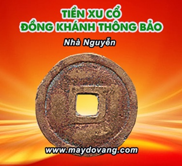 ĐỒNG KHÁNH THÔNG BẢO - TIỀN XU CỔ NHÀ NGUYỄN