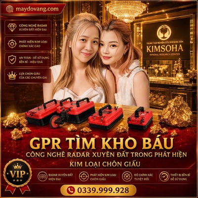 GPR TÌM KHO BÁU - CÔNG NGHỆ RADAR XUYÊN ĐẤT TRONG PHÁT HIỆN KIM LOẠI CHÔN GIẤU