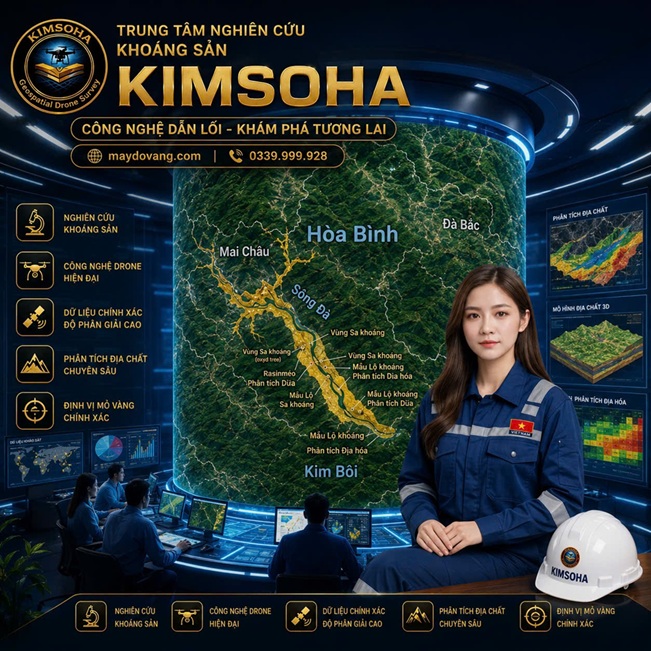 BẢN ĐỒ SA KHOÁNG HÒA BÌNH 