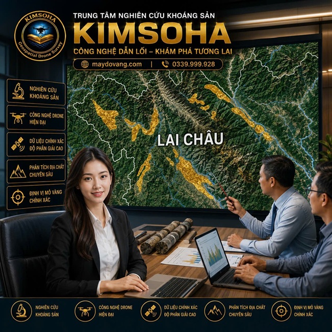 BẢN ĐỒ VÀNG SA KHOÁNG LAI CHÂU