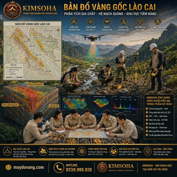 BẢN ĐỒ VÀNG GỐC LÀO CAI 