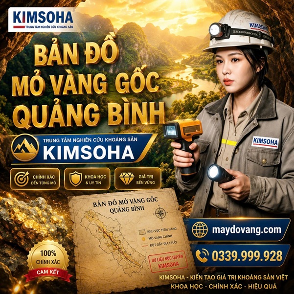 BẢN ĐỒ VÀNG GỐC QUẢNG BÌNH 