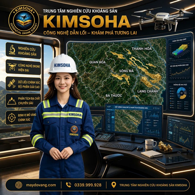 BẢN ĐỒ VÀNG SA KHOÁNG THANH HÓA