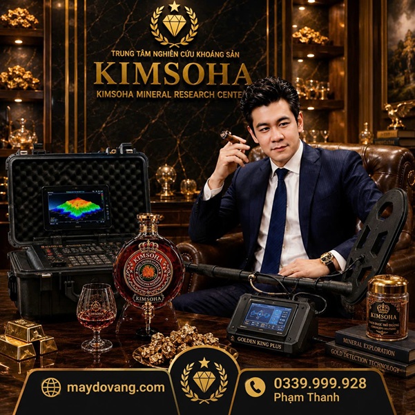 MÁY DÒ VÀNG 3D NOKTA GOLDEN KING NGR