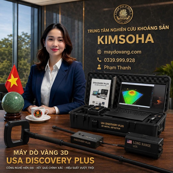 MÁY DÒ VÀNG 3D USA DISCOVERY PLUS