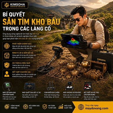 BÍ QUYẾT SĂN TÌM KHO BÁU TRONG CÁC LÀNG CỔ