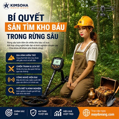 BÍ QUYẾT SĂN TÌM KHO BÁU TRONG RỪNG SÂU