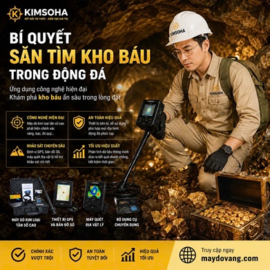 BÍ QUYẾT SĂN TÌM KHO BÁU TRONG ĐỘNG ĐÁ