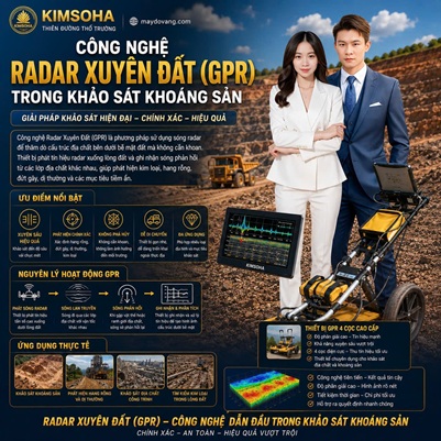 công nghệ radar xuyên đất trong khảo sát khoáng sản