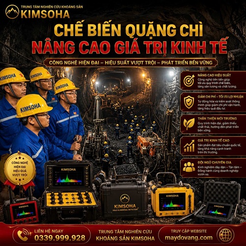 CHẾ BIẾN QUẶNG CHÌ, NÂNG CAO GIÁ TRỊ KINH TẾ