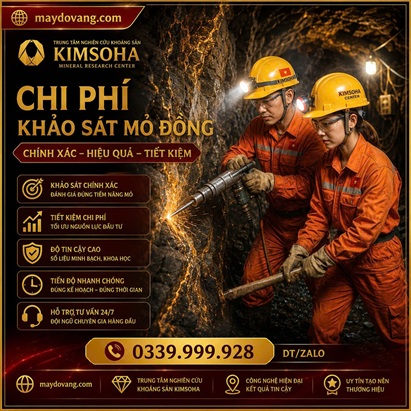 CHI PHÍ KHẢO SÁT MỎ ĐỒNG
