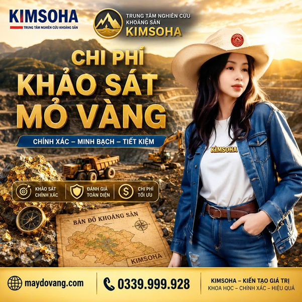 CHI PHÍ KHẢO SÁT MỎ VÀNG
