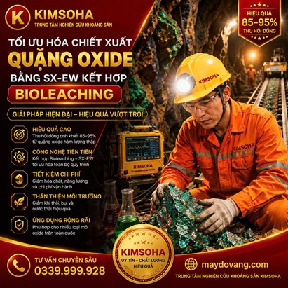 TỐI ƯU HÓA CHIẾT XUẤT QUẶNG OXIDE BẰNG SX-EW KẾT HỢP BIOLEACHING