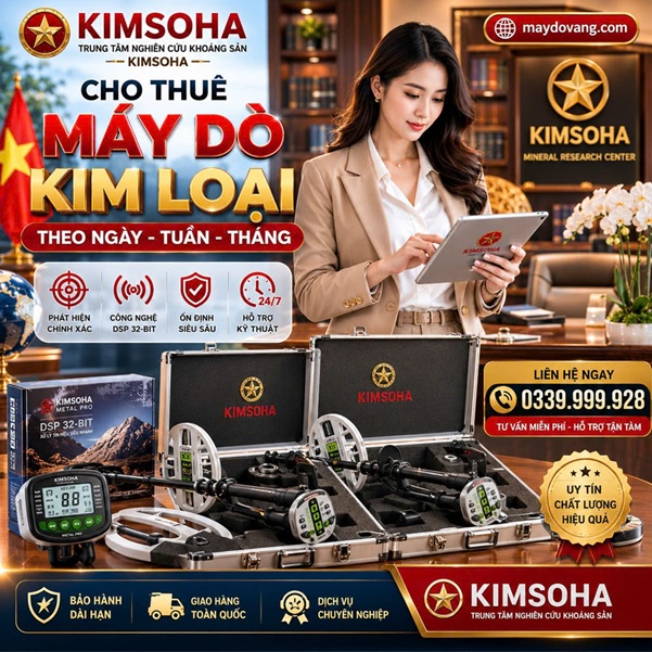 CHO THUÊ MÁY DÒ KIM LOẠI THEO NGÀY - TUẦN - THÁNG