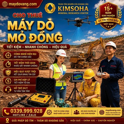  THUÊ MÁY DÒ QUẶNG ĐỒNG: GIẢI PHÁP LINH HOẠT CHO MỌI DỰ ÁN THĂM DÒ