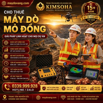 THUÊ MÁY DÒ QUẶNG ĐỒNG : GIẢI PHÁP LINH HOẠT CHO MỌI DỰ ÁN