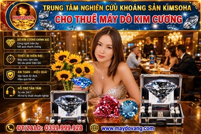 CHO THUÊ MÁY DÒ TÌM KIM CƯƠNG THẤT LẠC