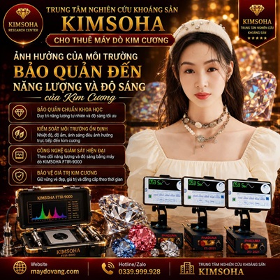 ẢNH HƯỞNG CỦA MÔI TRƯỜNG BẢO QUẢN ĐẾN NĂNG LƯỢNG VÀ ĐỘ SÁNG CỦA KIM CƯƠNG