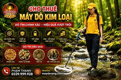 CHO THUÊ MÁY DÒ KIM LOẠI TRONG LÒNG ĐẤT