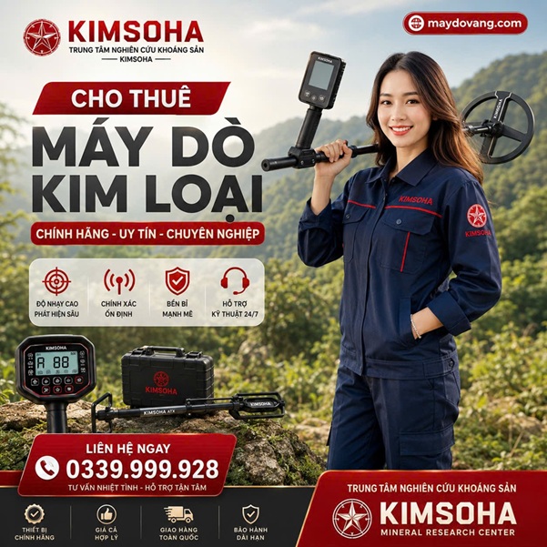 CHO THUÊ MÁY DÒ KIM LOẠI CHÍNH HÃNG