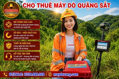 ỨNG DỤNG CÔNG NGHỆ ĐỊA VẬT LÝ TRONG THĂM DÒ QUẶNG SẮT