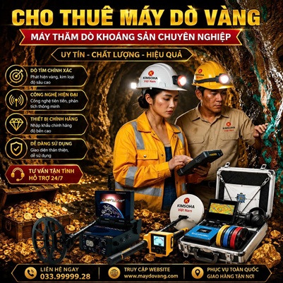 CÁCH DÙNG MÁY DÒ VÀNG ĐỂ PHÁT HIỆN MẠCH VÀNG NGẦM