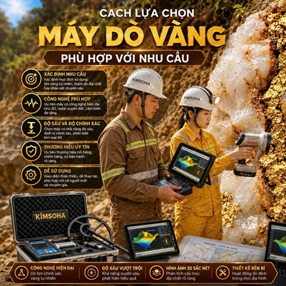 CÁCH CHỌN MÁY DÒ VÀNG PHÙ HỢP VỚI TỪNG NHU CẦU