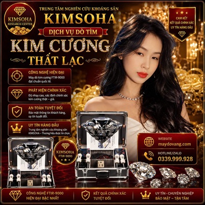 DỊCH VỤ DÒ TÌM KIM CƯƠNG THẤT LẠC