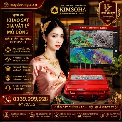 DỊCH VỤ KHẢO SÁT ĐỊA VẬT LÝ MỎ ĐỒNG:  GIẢI PHÁP HIỆU QUẢ TỪ KIMSOHA