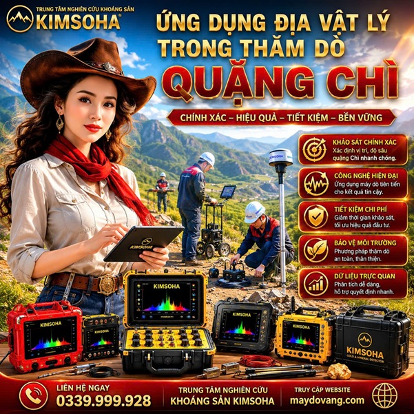  ỨNG DỤNG ĐỊA VẬT LÝ TRONG THĂM DÒ QUẶNG CHÌ
