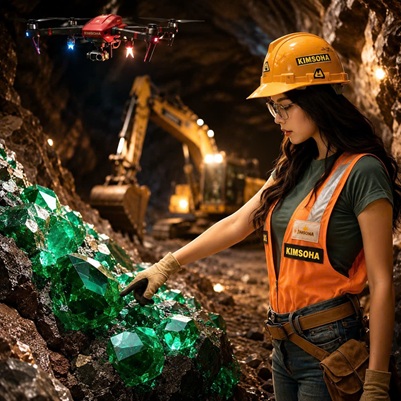 DÒ TÌM EMERALD BẰNG KIMSOHA VÀ SEARCH AI - KHI ĐÁ QUÝ GẮN LIỀN VỚI CẤU TRÚC ĐỊA CHẤT SÂU