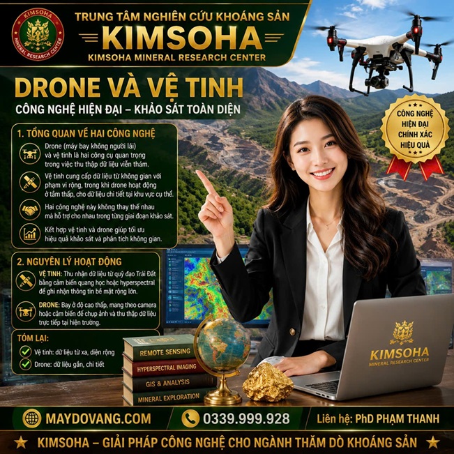 DRONE VÀ VỆ TINH