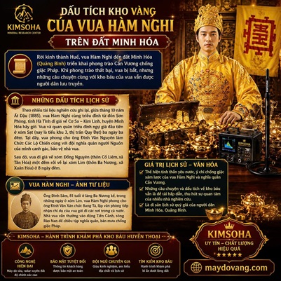 DẤU TÍCH KHO VÀNG CỦA VUA HÀM NGHI TRÊN ĐẤT MINH HÓA