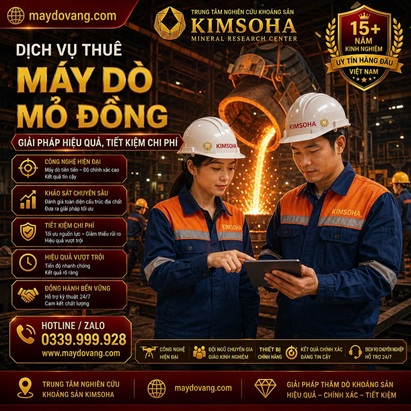 DỊCH VỤ THUÊ MÁY DÒ QUẶNG ĐỒNG: GIẢI PHÁP HIỆU QUẢ, TIẾT KIỆM CHI PHÍ CHO MỌI DỰ ÁN