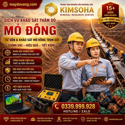 DỊCH VỤ TƯ VẤN VÀ KHẢO SÁT MỎ ĐỒNG TRỌN GÓI