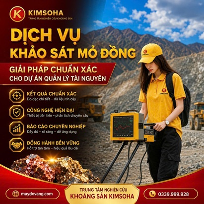 DỊCH VỤ KHẢO SÁT MỎ ĐỒNG : GIẢI PHÁP CHUẨN XÁC CHO DỰ ÁN QUẢN LÝ TÀI NGUYÊN