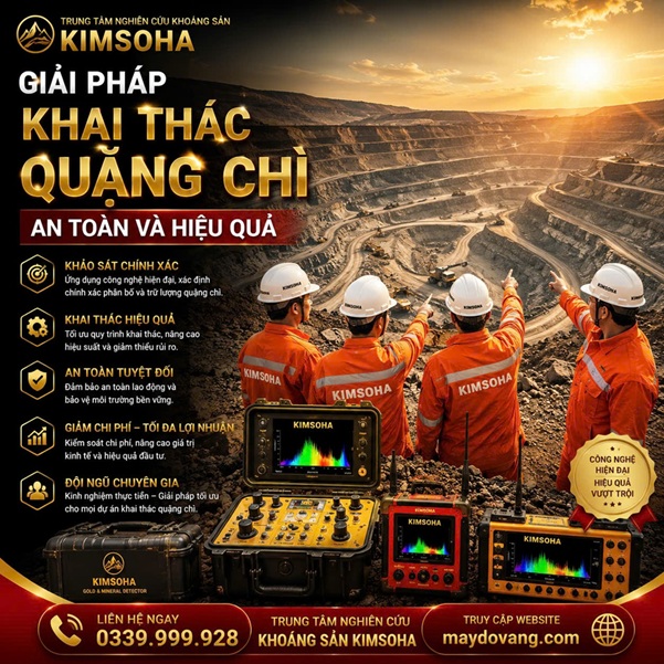 GIẢI PHÁP KHAI THÁC QUẶNG CHÌ AN TOÀN VÀ HIỆU QUẢ