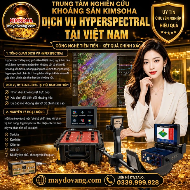 DỊCH VỤ HYPERSPECTRAL TẠI VIỆT NAM
