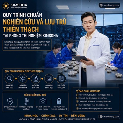 QUY TRÌNH CHUẨN NGHIÊN CỨU VÀ LƯU TRỮ THIÊN THẠCH TẠI PHÒNG THÍ NGHIỆM