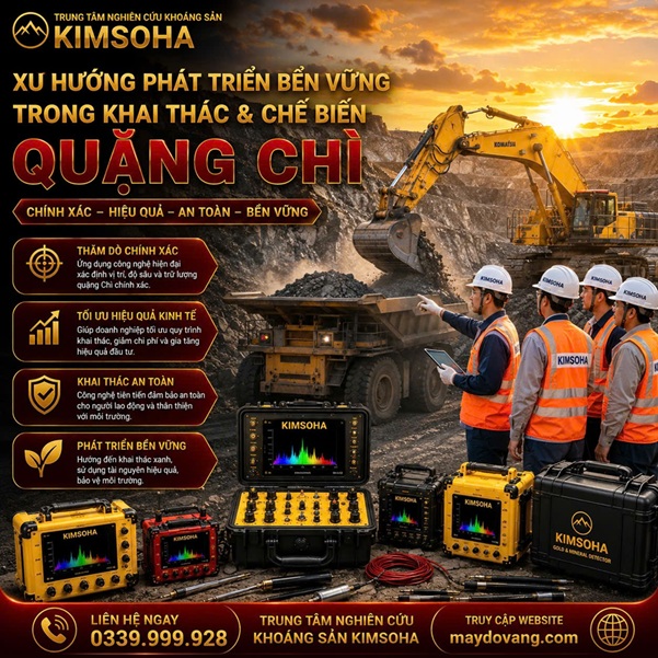 XU HƯỚNG PHÁT TRIỂN BỀN VỮNG TRONG KHAI THÁC VÀ CHẾ BIẾN QUẶNG CHÌ