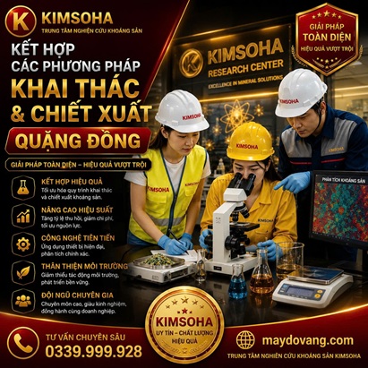 KẾT HỢP CÁC PHƯƠNG PHÁP KHAI THÁC VÀ CHIẾT XUẤT QUẶNG ĐỒNG