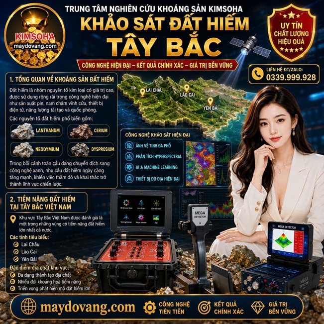 KHẢO SÁT ĐẤT HIẾM TÂY BẮC