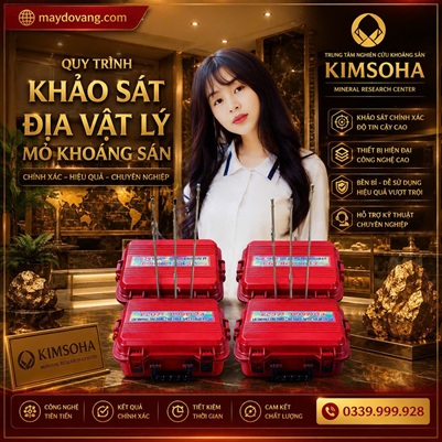 QUY TRÌNH KHẢO SÁT ĐỊA VẬT LÝ MỎ KHOÁNG SẢN