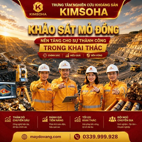 KHẢO SÁT MỎ ĐỒNG: NỀN TẢNG CHO SỰ THÀNH CÔNG TRONG KHAI THÁC