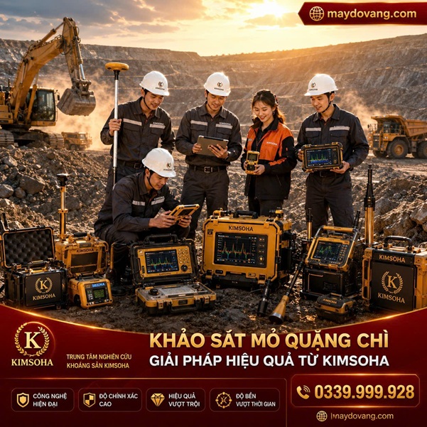 KHẢO SÁT VÀ THĂM DÒ MỎ QUẶNG CHÌ , GIẢI PHÁP HIỆU QUẢ TỪ KIMSOHA