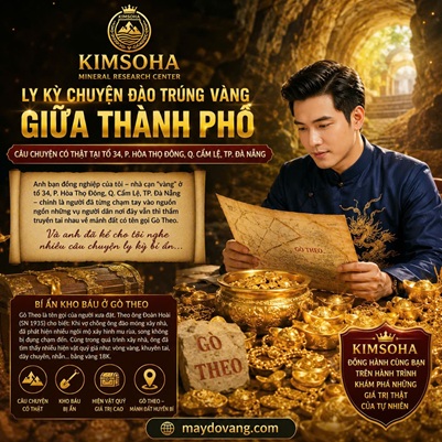 LY KỲ CHUYỆN ĐÀO TRÚNG VÀNG GIỮA THÀNH PHỐ