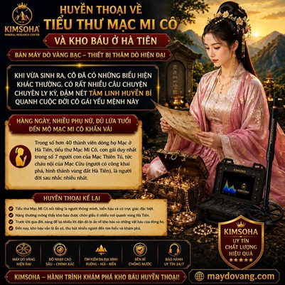HUYỀN THOẠI VỀ TIỂU THƯ MẠC MI CÔ VÀ KHO BÁU Ở HÀ TIÊN 