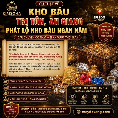 SỰ THẬT VỀ KHO BÁU Ở TRI TÔN, AN GIANG, PHÁT LỘ KHO BÁU NGÀN NĂM