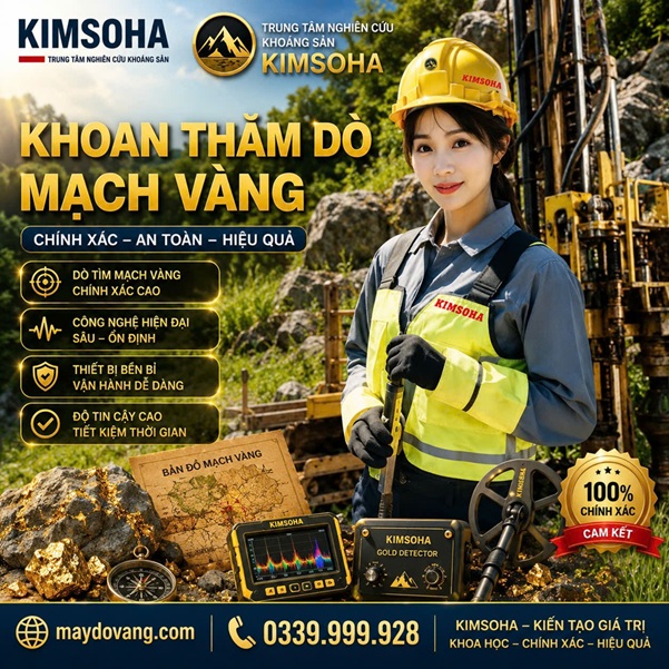 KHOAN THĂM DÒ MẠCH VÀNG